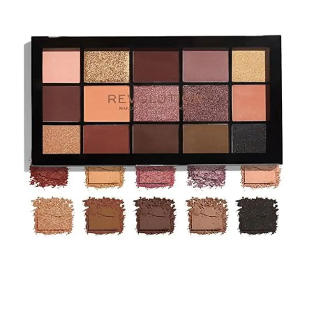 پالت سایه چشم رولوشن مدل ولوت رز (Makeup Revolution Reloaded Velvet Rose)